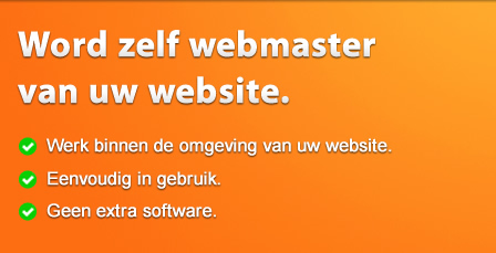 Word zelf webmaster van uw website